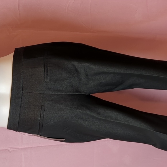 Dana Buchman Dark Silvery Gray Luxe Business Trousers with Hardware size 4 - Picture 5 of 11